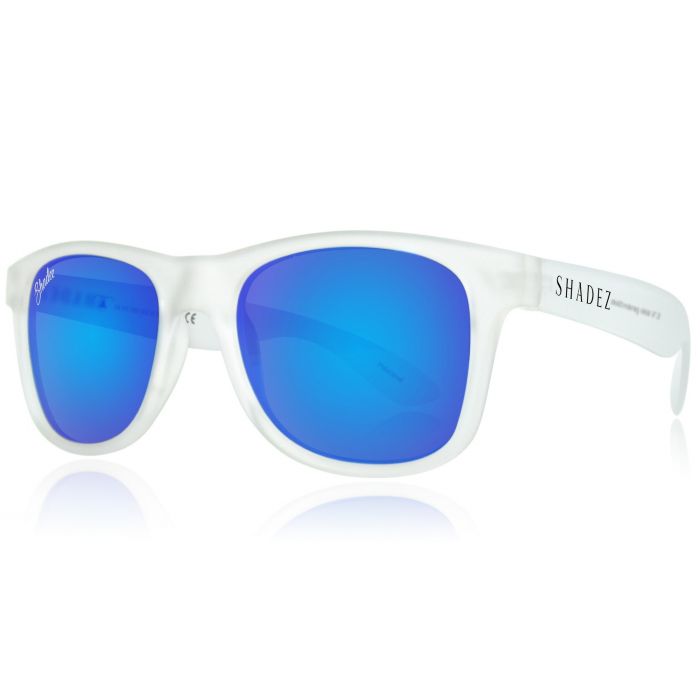 Shadez - polarisierte UV-Sonnenbrille für Erwachsene - Transparent/Blau